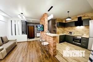 1-к квартира, посуточно, 45м2, 1/1 этаж