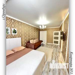 1-к квартира, посуточно, 40м2, 1/1 этаж