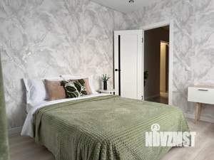 1-к квартира, посуточно, 45м2, 19/24 этаж