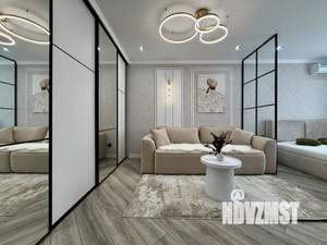 1-к квартира, посуточно, 45м2, 1/1 этаж