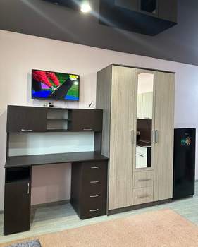 Студия квартира, на длительный срок, 25м2, 4/17 этаж