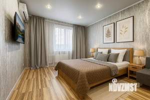 1-к квартира, посуточно, 43м2, 8/17 этаж