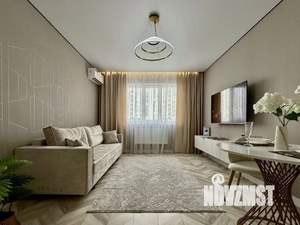 1-к квартира, посуточно, 45м2, 1/1 этаж