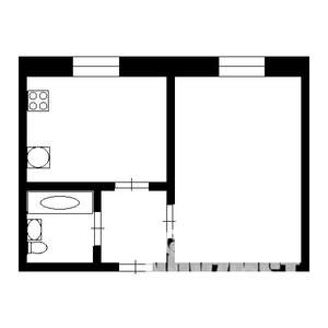 1-к квартира, на длительный срок, 37м2, 4/9 этаж