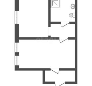 2-к квартира, на длительный срок, 46м2, 1/2 этаж