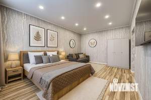 1-к квартира, посуточно, 43м2, 1/1 этаж