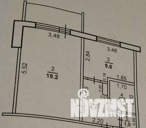 1-к квартира, на длительный срок, 38м2, 1/10 этаж