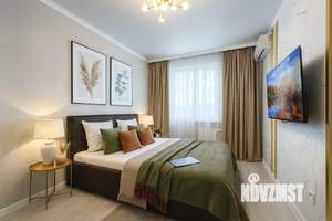 1-к квартира, посуточно, 43м2, 11/17 этаж