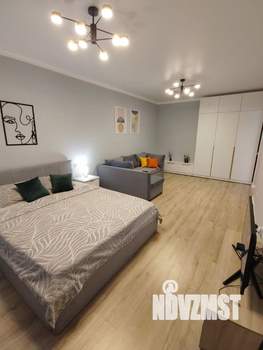 1-к квартира, посуточно, 42м2, 15/17 этаж