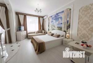 1-к квартира, посуточно, 50м2, 1/1 этаж