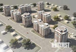 1-к квартира, строящийся дом, 42м2, 1/10 этаж