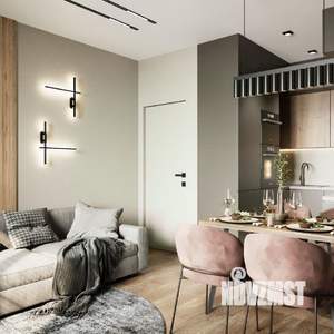 1-к квартира, вторичка, 44м2, 4/4 этаж