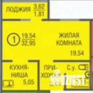 Студия квартира, вторичка, 32м2, 8/17 этаж