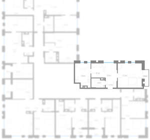 2-к квартира, вторичка, 60м2, 5/11 этаж