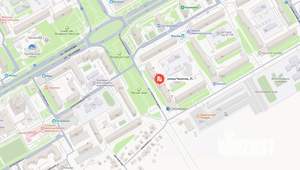 Студия квартира, вторичка, 64м2, 1/9 этаж