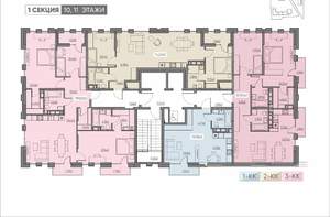 3-к квартира, вторичка, 91м2, 10/11 этаж