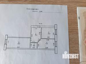 2-к квартира, вторичка, 57м2, 4/9 этаж