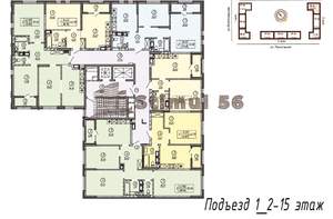 1-к квартира, вторичка, 41м2, 3/17 этаж