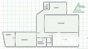 3-к квартира, вторичка, 66м2, 7/9 этаж