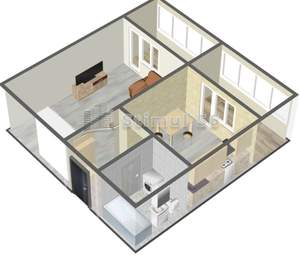 1-к квартира, вторичка, 39м2, 6/12 этаж