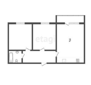 3-к квартира, вторичка, 78м2, 14/17 этаж