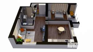 2-к квартира, вторичка, 74м2, 4/17 этаж