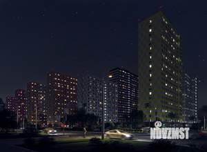 1-к квартира, строящийся дом, 44м2, 19/25 этаж