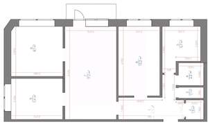 3-к квартира, вторичка, 61м2, 3/5 этаж