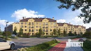 1-к квартира, строящийся дом, 37м2, 3/4 этаж