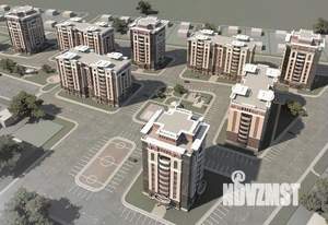 1-к квартира, строящийся дом, 44м2, 1/10 этаж