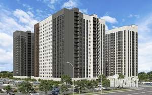 3-к квартира, строящийся дом, 77м2, 15/18 этаж