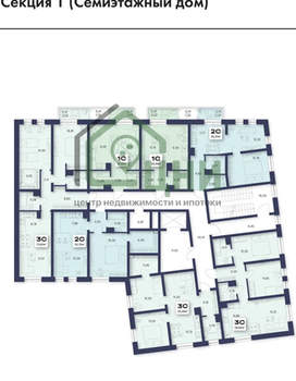 2-к квартира, вторичка, 44м2, 6/7 этаж