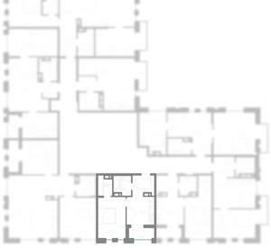 1-к квартира, вторичка, 40м2, 6/11 этаж