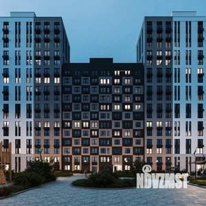 2-к квартира, строящийся дом, 58м2, 12/17 этаж