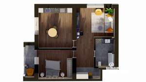 2-к квартира, вторичка, 74м2, 4/17 этаж