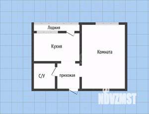 1-к квартира, вторичка, 33м2, 11/17 этаж