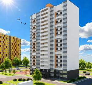 1-к квартира, вторичка, 37м2, 7/17 этаж