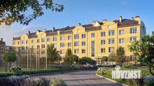 1-к квартира, строящийся дом, 37м2, 3/4 этаж
