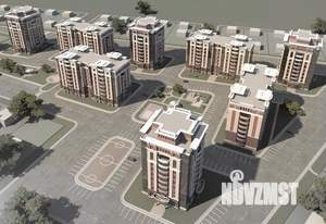 1-к квартира, строящийся дом, 43м2, 5/10 этаж