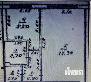 1-к квартира, вторичка, 30м2, 1/5 этаж