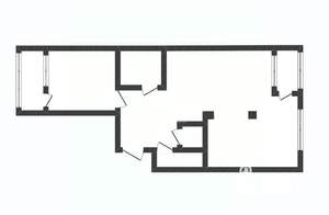 2-к квартира, вторичка, 89м2, 12/12 этаж