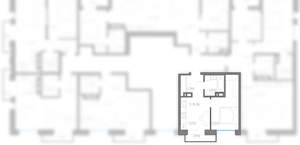 1-к квартира, вторичка, 35м2, 4/11 этаж