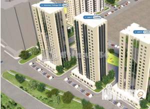 3-к квартира, строящийся дом, 72м2, 18/20 этаж