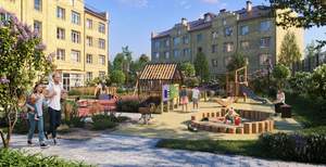 1-к квартира, вторичка, 41м2, 2/4 этаж