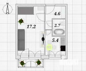 1-к квартира, вторичка, 30м2, 5/5 этаж