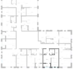 1-к квартира, вторичка, 40м2, 5/11 этаж