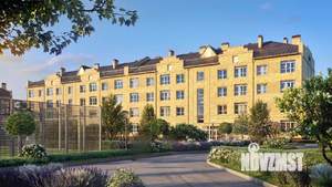 2-к квартира, строящийся дом, 73м2, 1/4 этаж