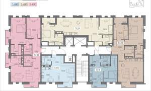 3-к квартира, вторичка, 92м2, 6/11 этаж