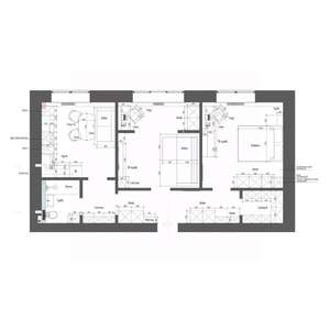 2-к квартира, вторичка, 67м2, 3/4 этаж