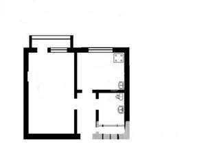 1-к квартира, вторичка, 28м2, 6/10 этаж